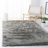 SAFAVIEH Faux Sheep Silke Skin 2.4-inch Thick Rug