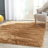 SAFAVIEH Faux Sheep Silke Skin 2.4-inch Thick Rug