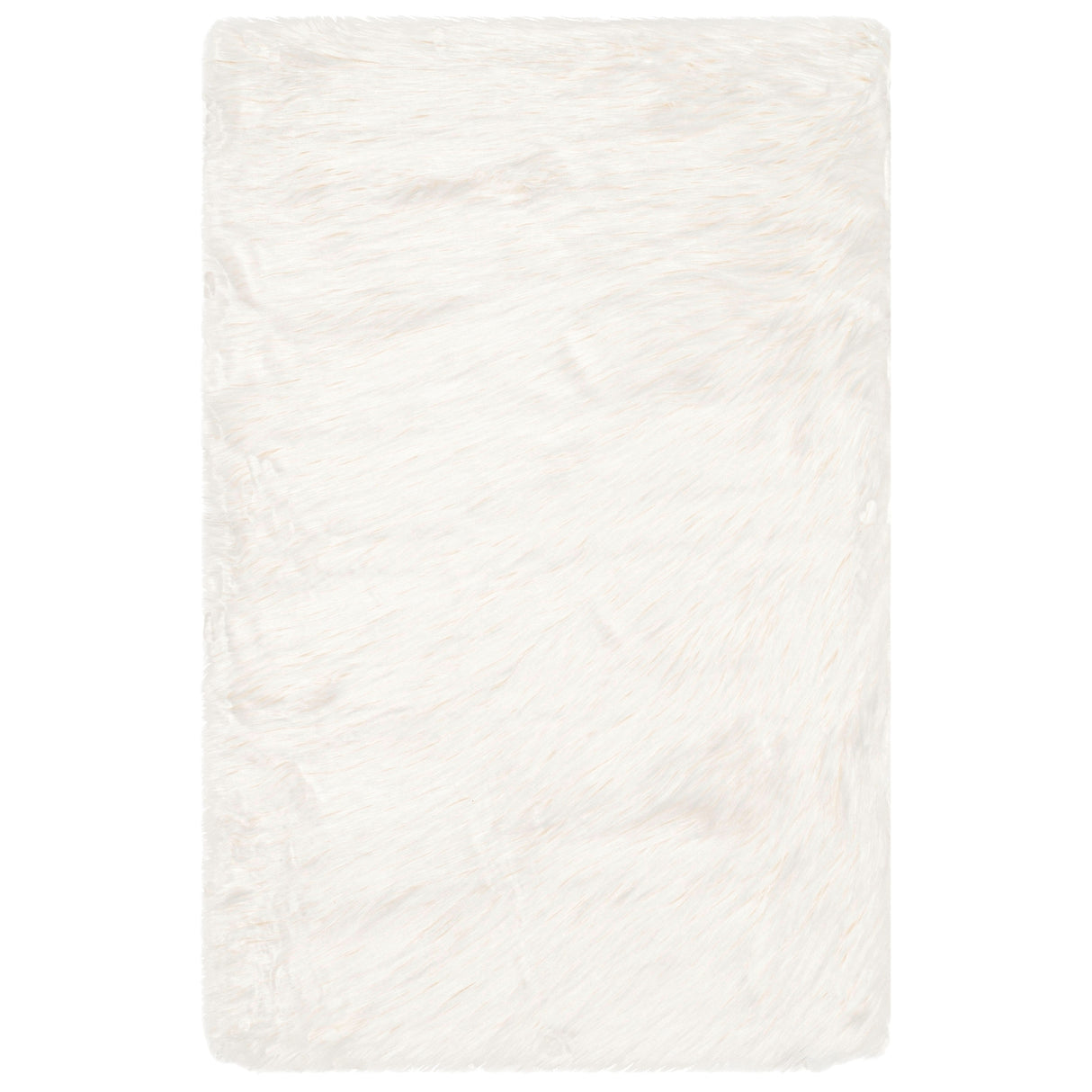 SAFAVIEH Faux Sheep Silke Skin 2.4-inch Thick Rug