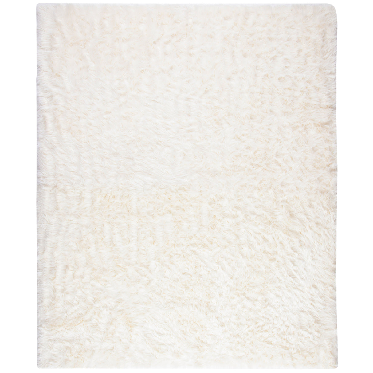 SAFAVIEH Faux Sheep Silke Skin 2.4-inch Thick Rug