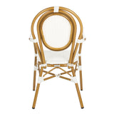 SAFAVIEH Felicity French Bistro Stacking Arm Chair (Set of 2) - 20W x 35D x 24H