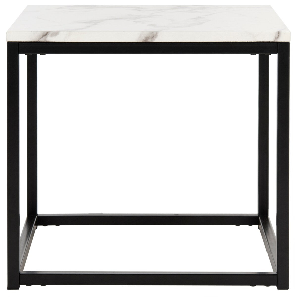 SAFAVIEH Fenne End Table - 18.9" x 18.9" x 17.7" - 19Wx19Dx18H