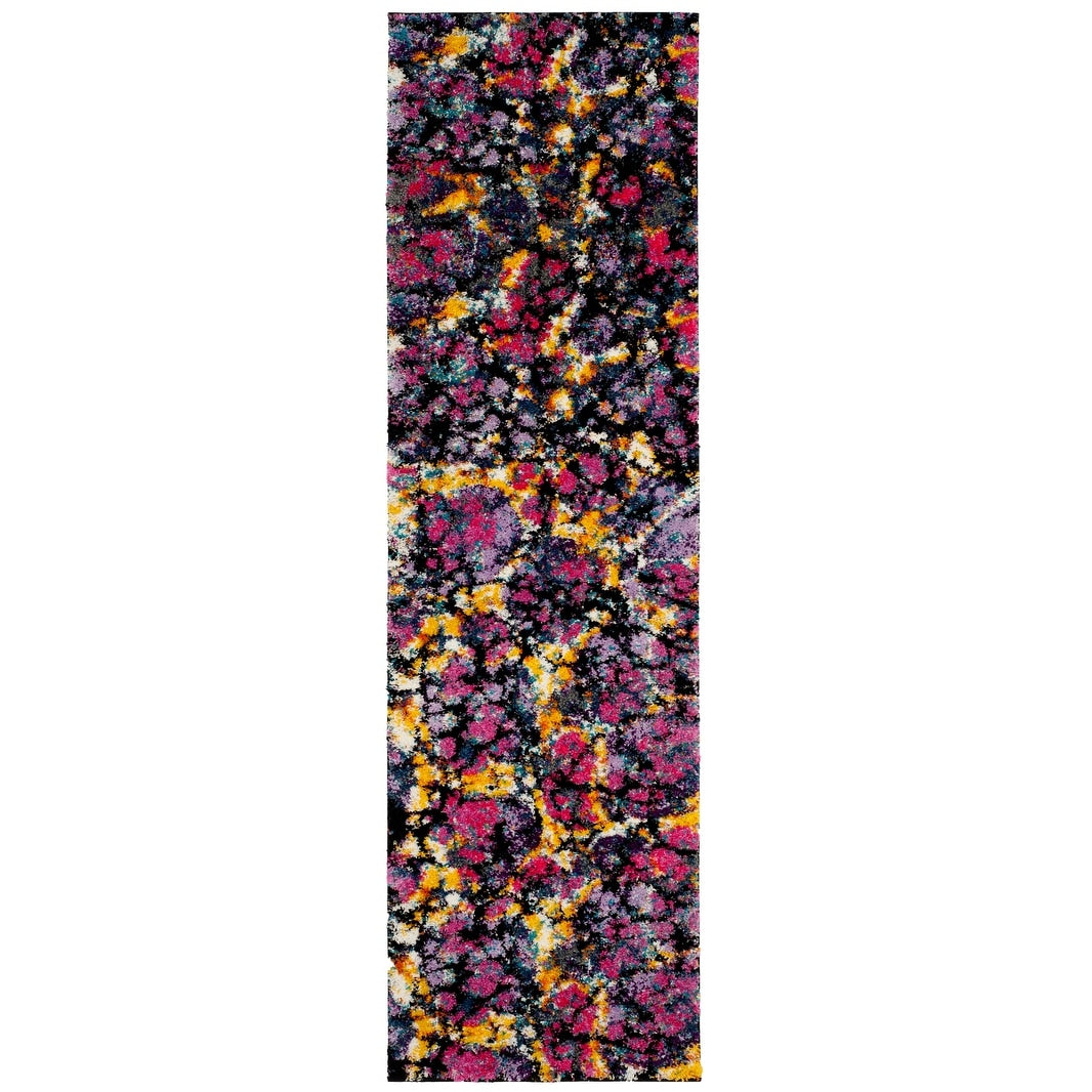 SAFAVIEH Fiesta Shag Aybek Abstract Rug