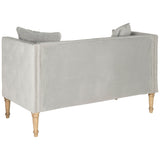 SAFAVIEH Firmine Tufted Settee - 53" x 28.8" x 31.5" - 53Wx29Dx32H