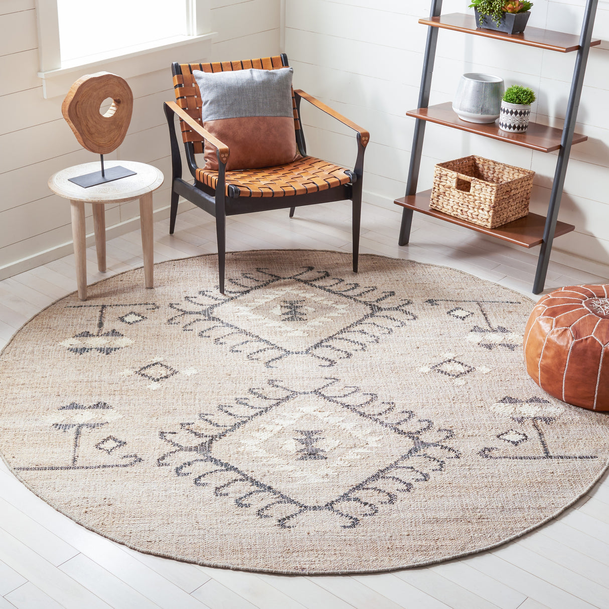 SAFAVIEH Flatweave Kilim Emiljana Jute Rug