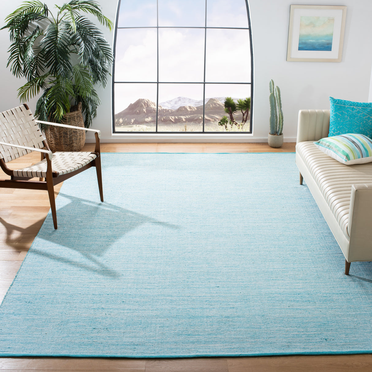 SAFAVIEH Flatweave Montauk Dairi Casual Cotton Rug