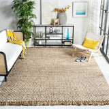 SAFAVIEH Flatweave Natural Fiber Orminda Casual Solid Jute Rug