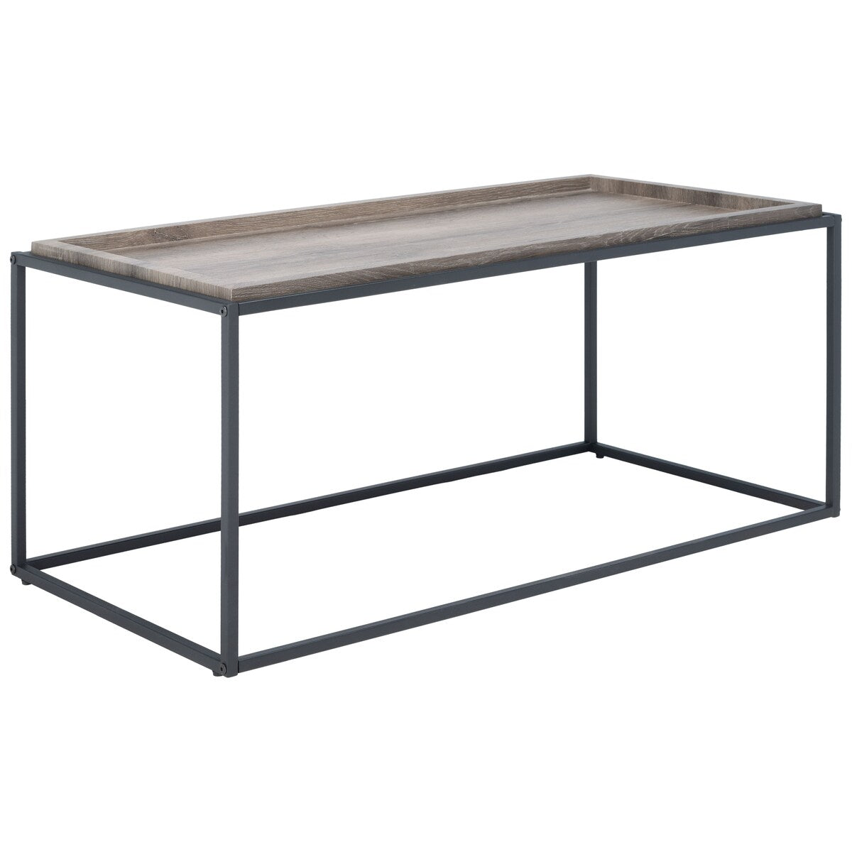 SAFAVIEH Flavie Living Room Coffee Table - 39.4" W x 19.7" L x 17.7" H - 39Wx20Dx18H