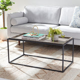 SAFAVIEH Flavie Living Room Coffee Table - 39.4" W x 19.7" L x 17.7" H - 39Wx20Dx18H