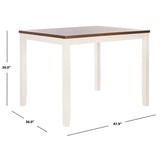 SAFAVIEH Florene Rectangle Counter Dining Table - 48" W x 36" L x 36" H - 48Wx36Dx36H