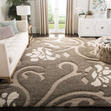 SAFAVIEH Florida Shag Ariette Floral Scroll 1.2-inch Thick Rug