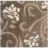 SAFAVIEH Florida Shag Ariette Floral Scroll 1.2-inch Thick Rug