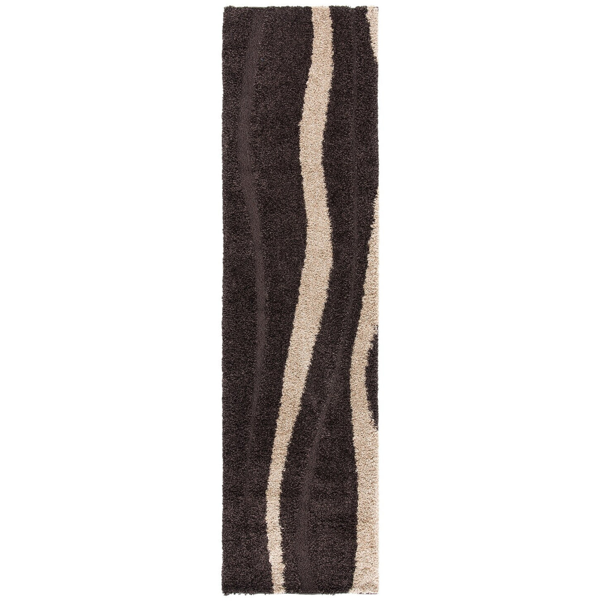 SAFAVIEH Florida Shag Ariola Stripe 1.2-inch Thick Rug