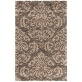 SAFAVIEH Florida Shag Aurkene Floral Damask 1.2-inch Thick Rug