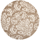 SAFAVIEH Florida Shag Aurkene Floral Damask 1.2-inch Thick Rug