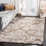 SAFAVIEH Florida Shag Aurkene Floral Damask 1.2-inch Thick Rug