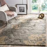 SAFAVIEH Florida Shag Kristrin Floral 1.2-inch Thick Rug