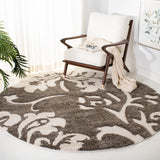 SAFAVIEH Florida Shag Kristrin Floral 1.2-inch Thick Rug