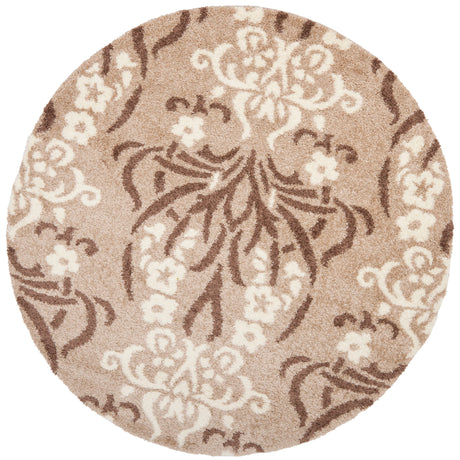 SAFAVIEH Florida Shag Niloufar Damask 1.2-inch Thick Rug