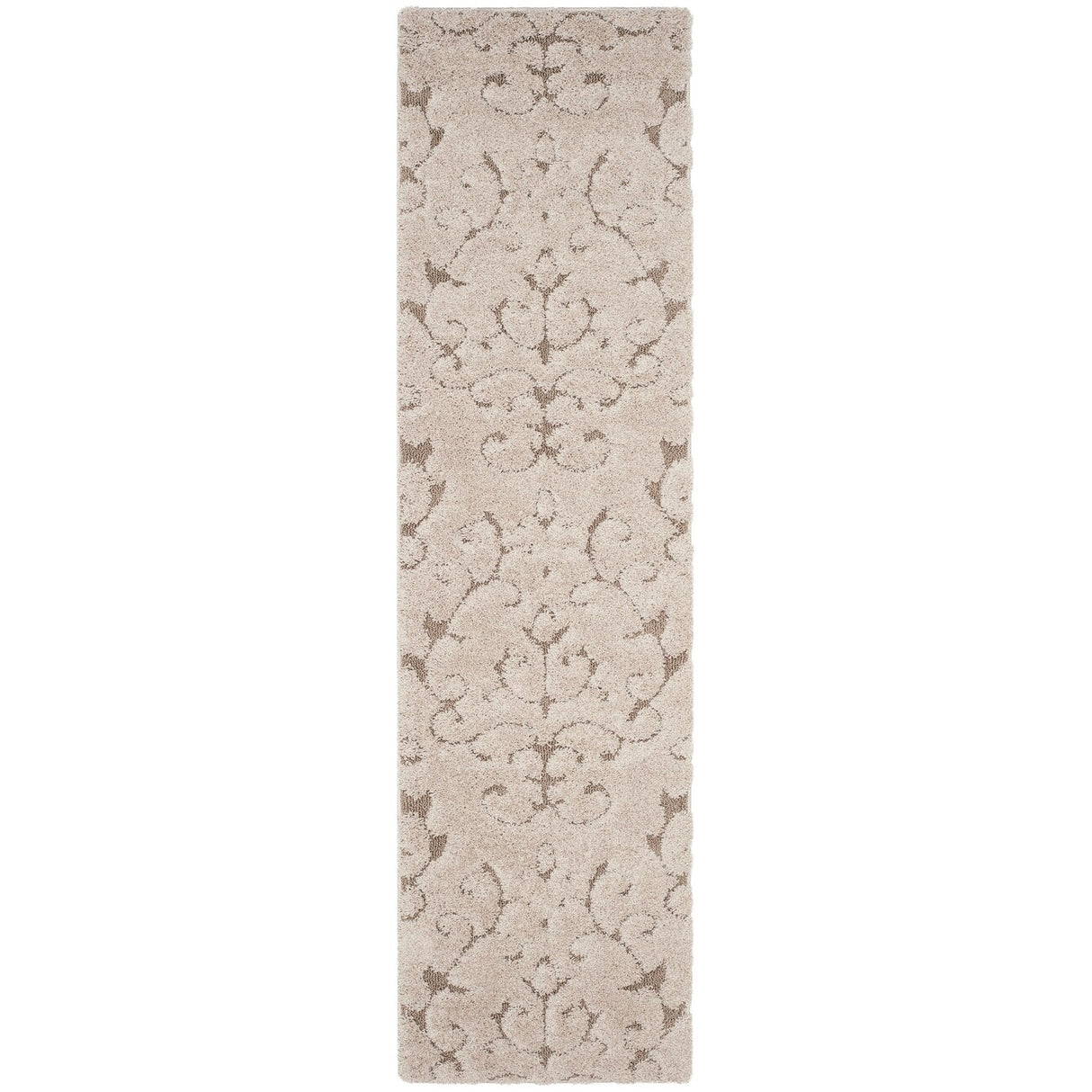 SAFAVIEH Florida Shag Tjabbe Scroll Area 1.2-inch Thick Rug