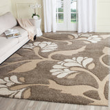 SAFAVIEH Florida Shag Veroniki Floral 1.2-inch Thick Rug