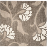 SAFAVIEH Florida Shag Veroniki Floral 1.2-inch Thick Rug