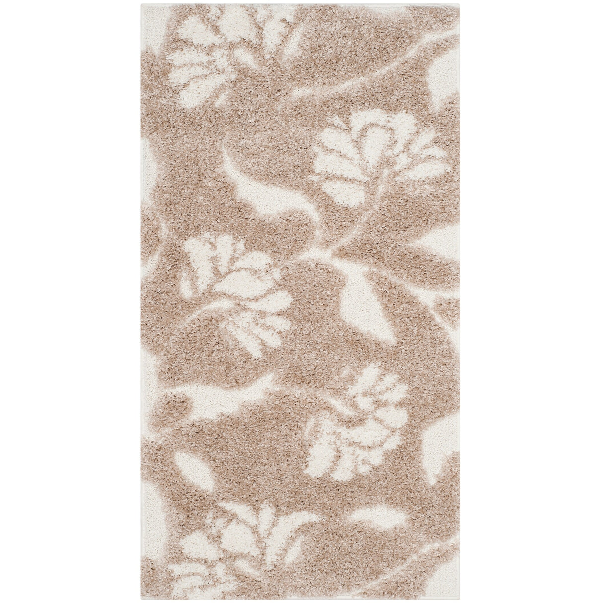 SAFAVIEH Florida Shag Veroniki Floral 1.2-inch Thick Rug