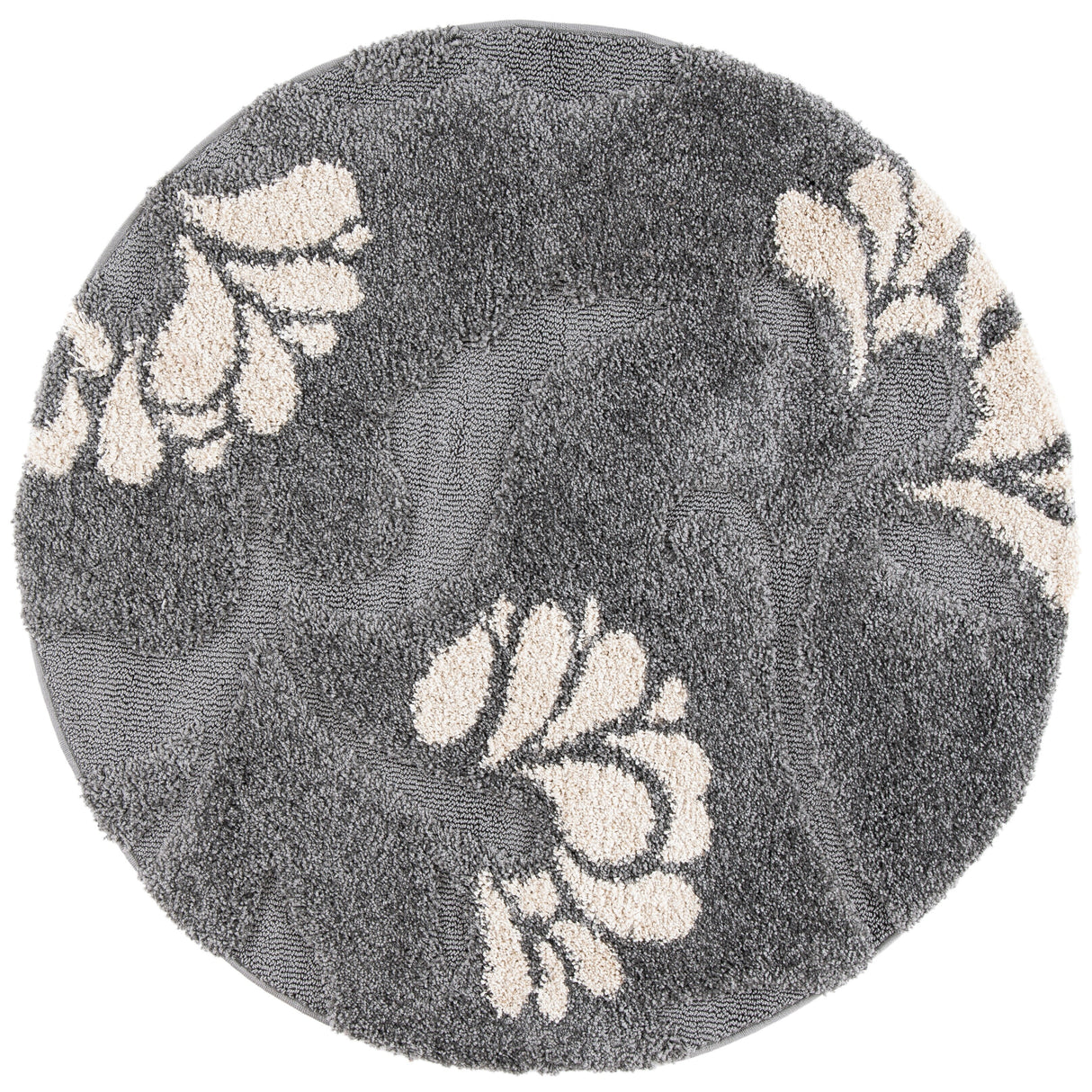 SAFAVIEH Florida Shag Veroniki Floral 1.2-inch Thick Rug