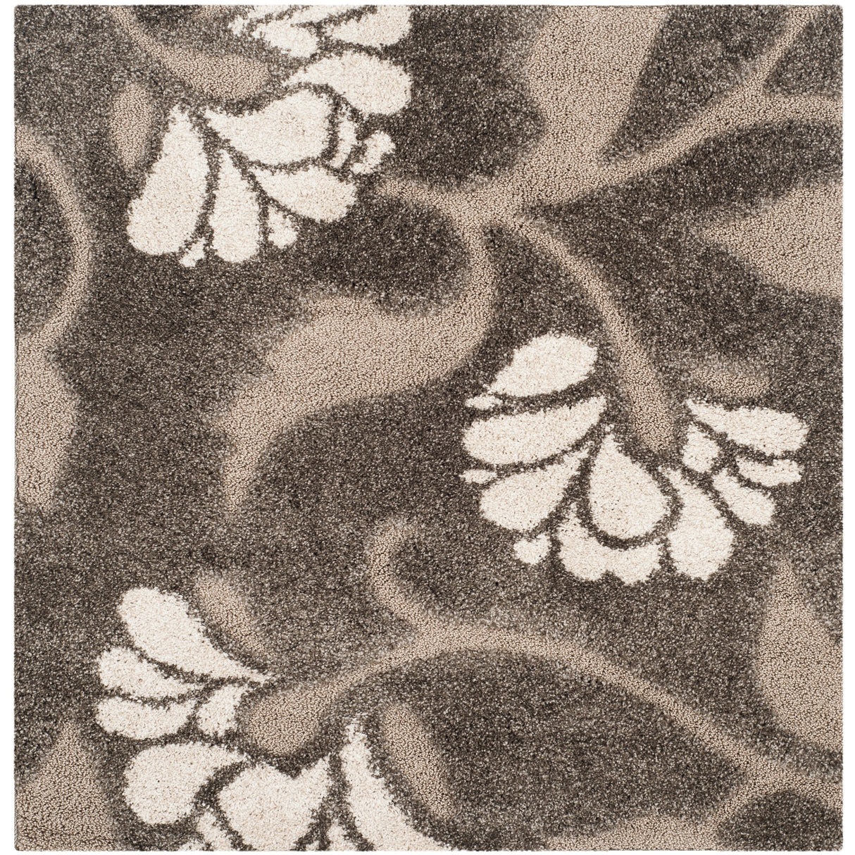 SAFAVIEH Florida Shag Veroniki Floral 1.2-inch Thick Rug