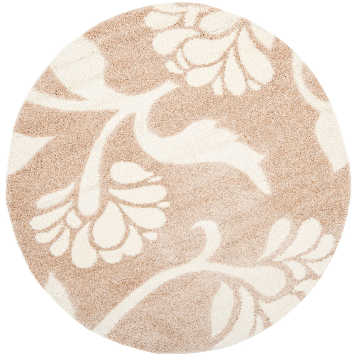 SAFAVIEH Florida Shag Veroniki Floral 1.2-inch Thick Rug