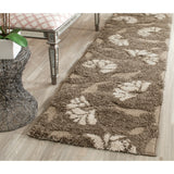 SAFAVIEH Florida Shag Veroniki Floral 1.2-inch Thick Rug