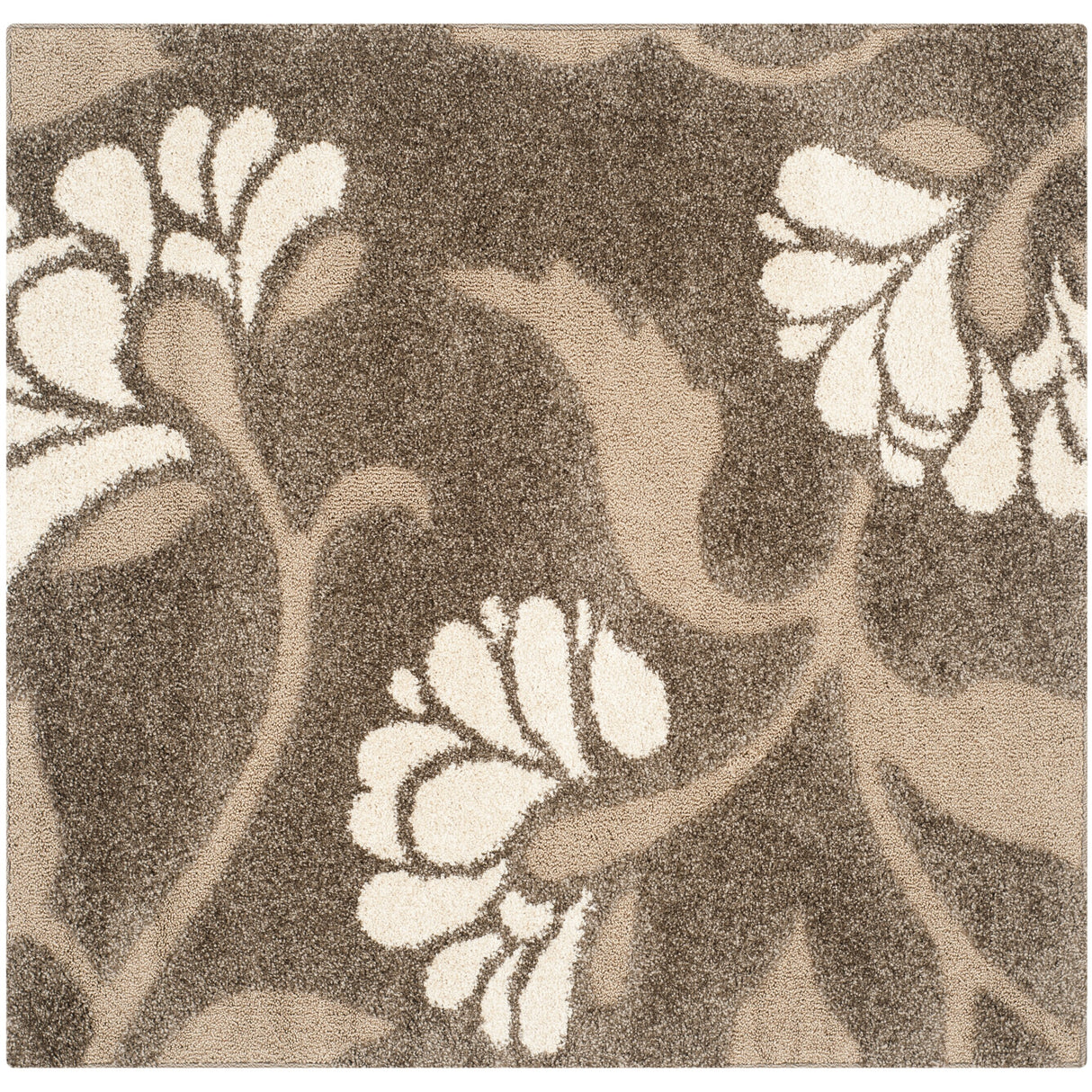 SAFAVIEH Florida Shag Veroniki Floral 1.2-inch Thick Rug