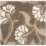 SAFAVIEH Florida Shag Veroniki Floral 1.2-inch Thick Rug