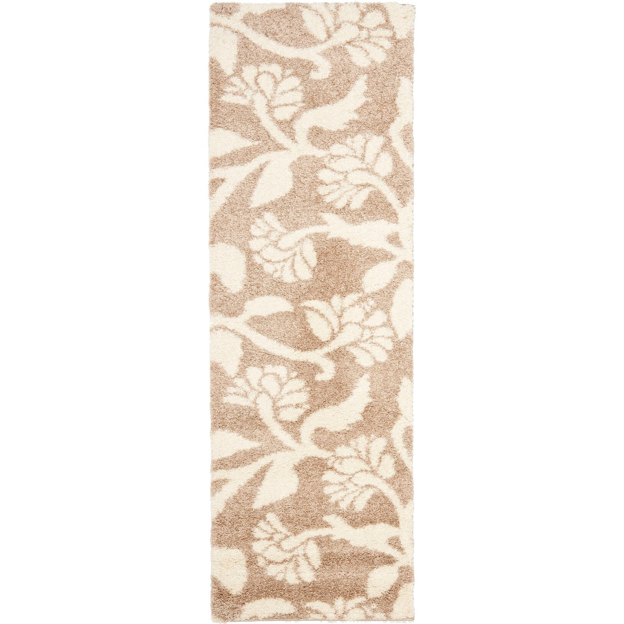 SAFAVIEH Florida Shag Veroniki Floral 1.2-inch Thick Rug