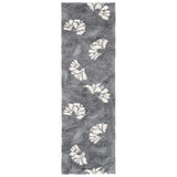 SAFAVIEH Florida Shag Veroniki Floral 1.2-inch Thick Rug