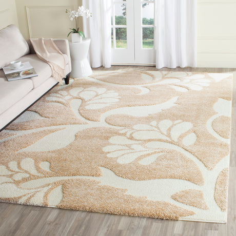 SAFAVIEH Florida Shag Veroniki Floral 1.2-inch Thick Rug