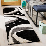 SAFAVIEH Florida Shag Wakaba Abstract 1.2-inch Thick Rug