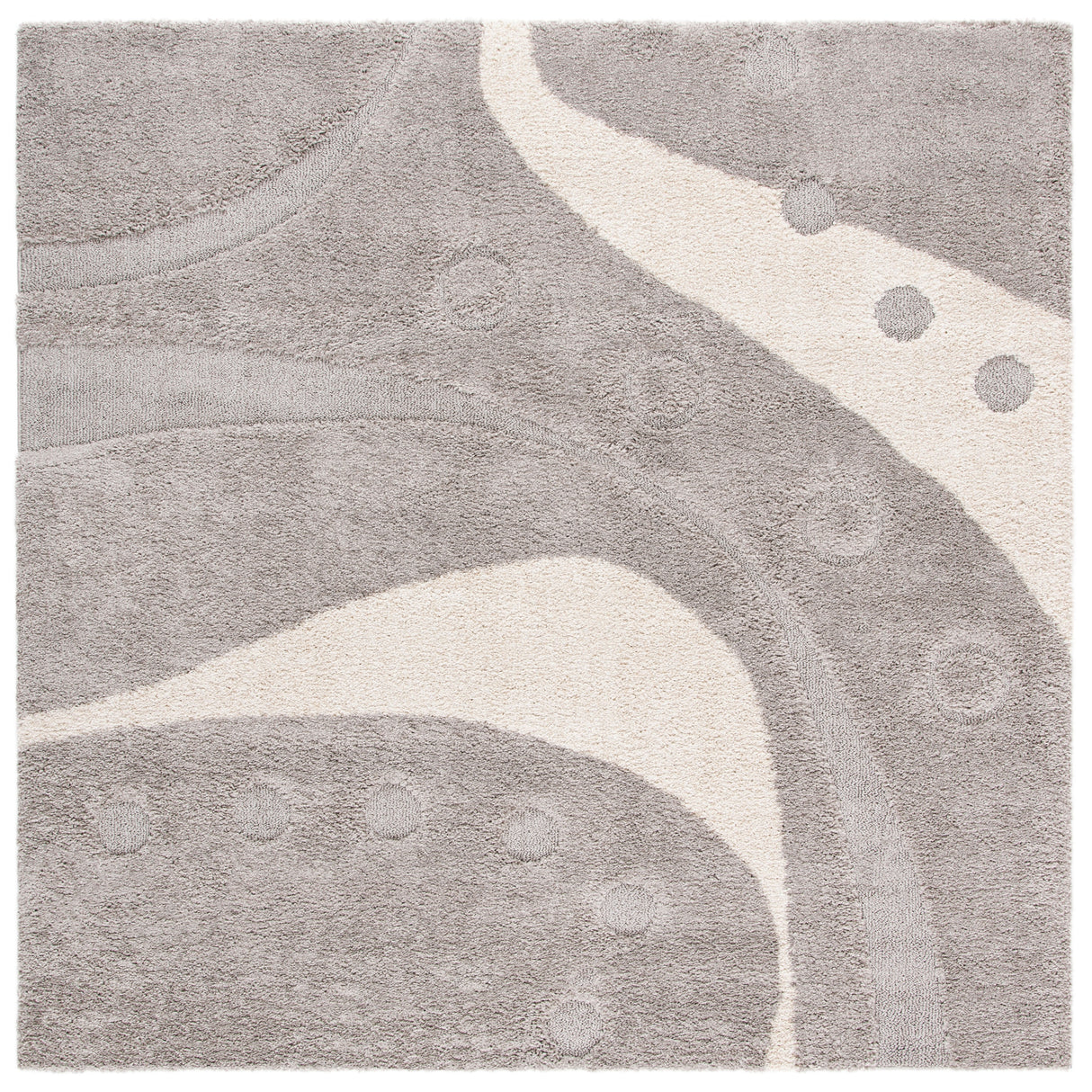 SAFAVIEH Florida Shag Wakaba Abstract 1.2-inch Thick Rug