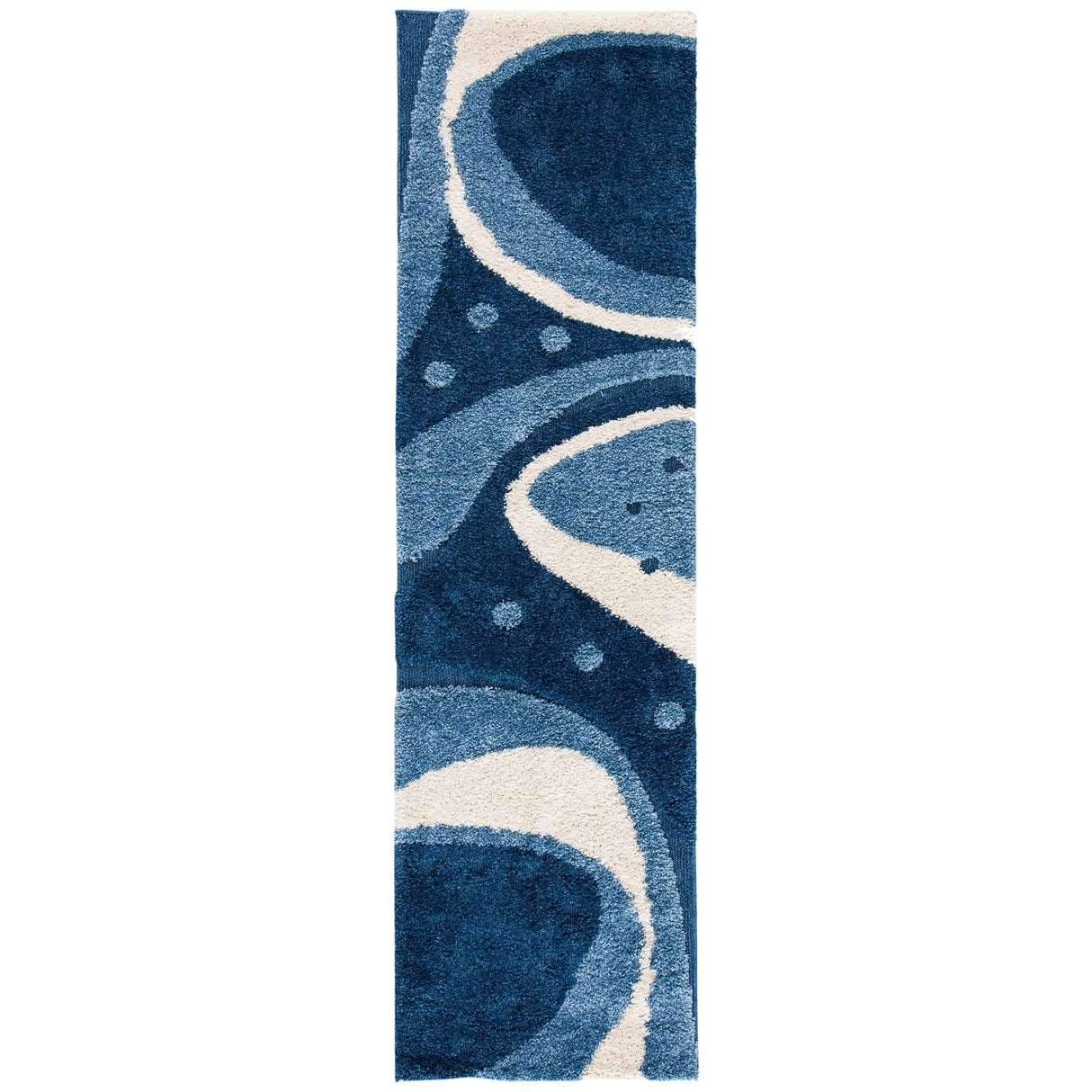 SAFAVIEH Florida Shag Wakaba Abstract 1.2-inch Thick Rug