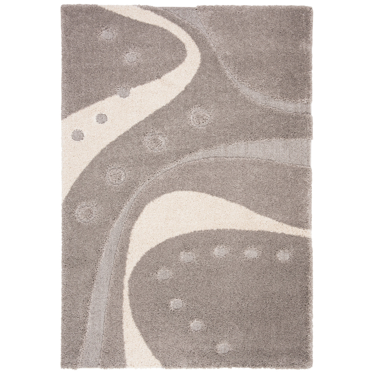 SAFAVIEH Florida Shag Wakaba Abstract 1.2-inch Thick Rug