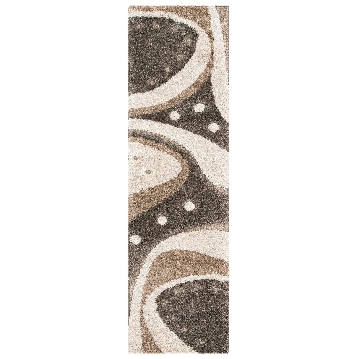 SAFAVIEH Florida Shag Wakaba Abstract 1.2-inch Thick Rug