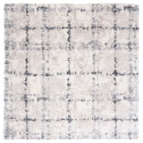 SAFAVIEH Fontana Shag Ashton Modern Check 2-inch Thick Rug