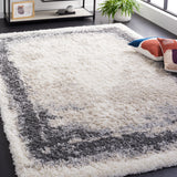 SAFAVIEH Fontana Shag Chihoko Modern Border 2-inch Thick Rug