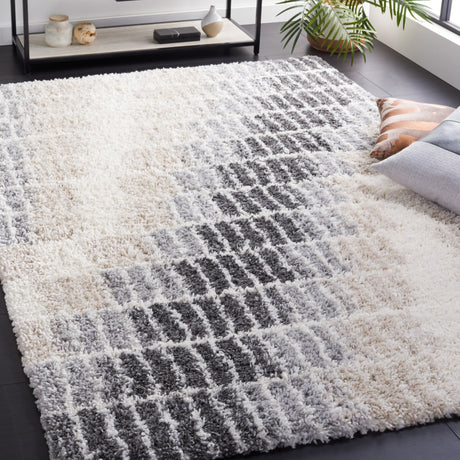 SAFAVIEH Fontana Shag Fershteh Modern 2-inch Thick Rug