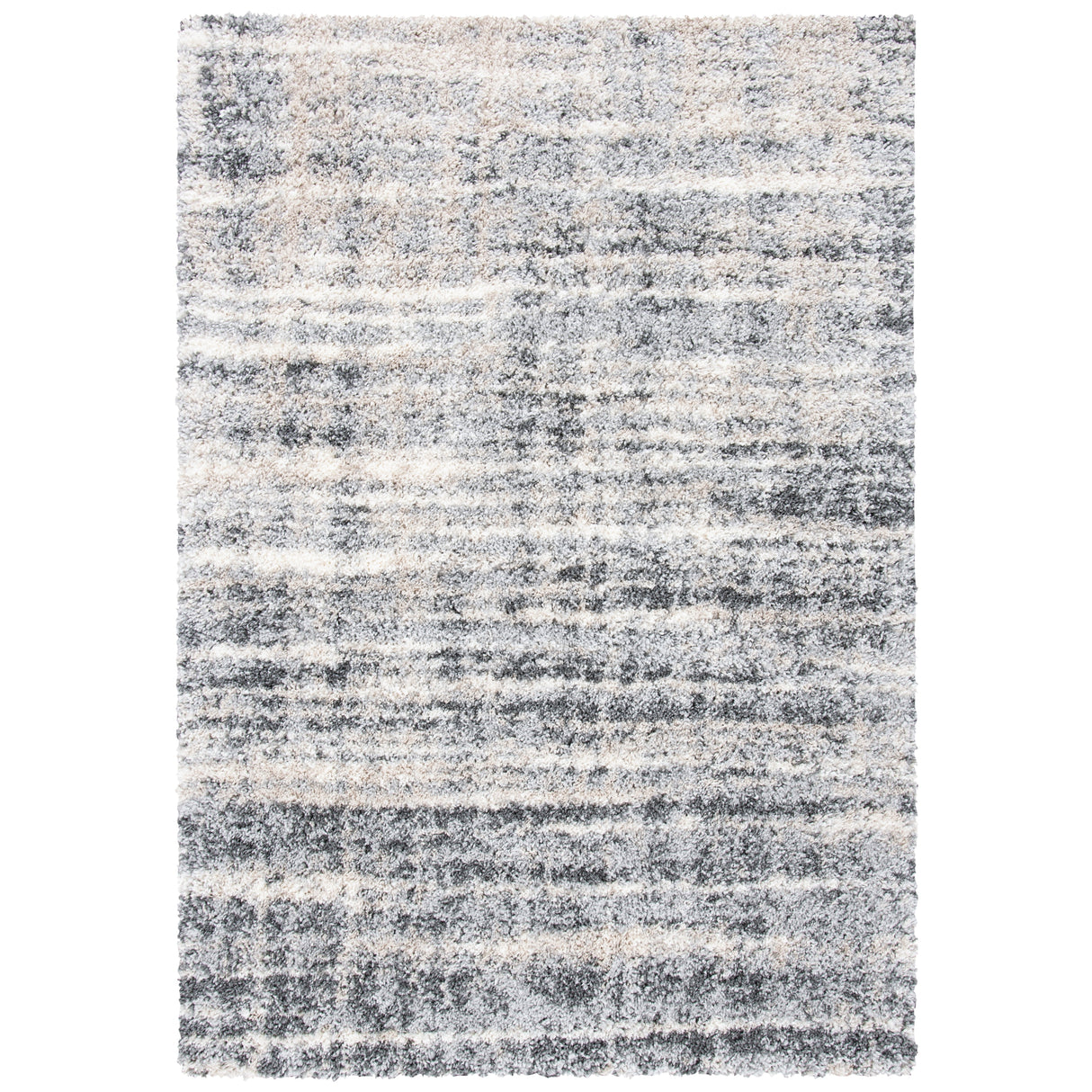 SAFAVIEH Fontana Shag Lenchen Modern Abstract 2-inch Thick Rug