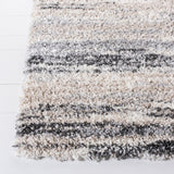 SAFAVIEH Fontana Shag Mevlide Modern Stripe 2-inch Thick Rug