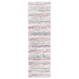 SAFAVIEH Fontana Shag Mevlide Modern Stripe 2-inch Thick Rug