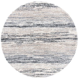 SAFAVIEH Fontana Shag Mevlide Modern Stripe 2-inch Thick Rug