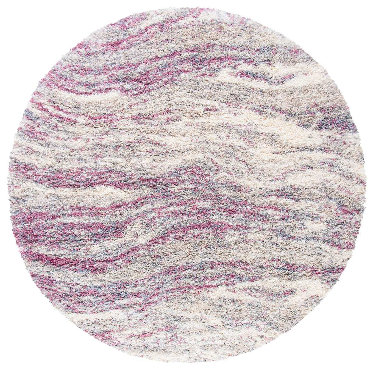 SAFAVIEH Fontana Shag Sigyn Modern Abstract 2-inch Thick Rug