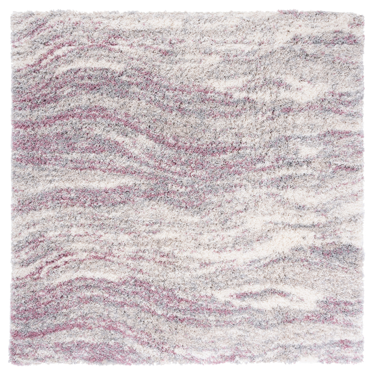 SAFAVIEH Fontana Shag Sigyn Modern Abstract 2-inch Thick Rug